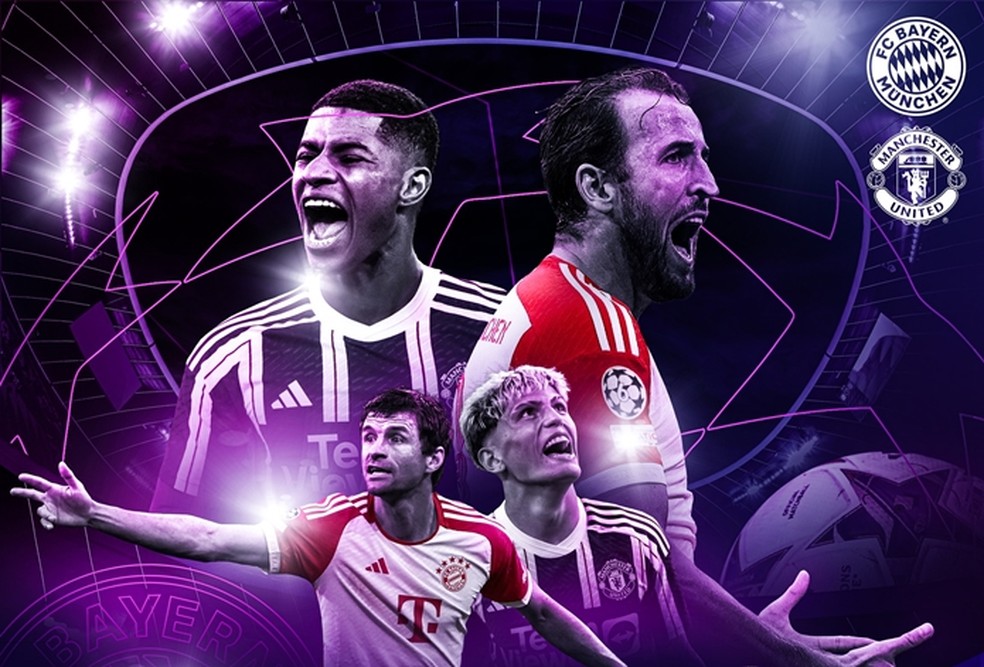 Bayern x Manchester United ao vivo: onde assistir ao jogo da Champions League