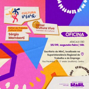 Circula Cultura Viva acontece em Aracaju dia 25 de setembro – O que é notícia em Sergipe