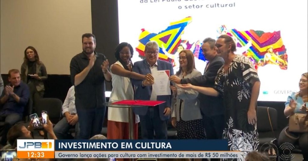 Governo da PB anuncia investimentos de mais de R$ 50 milhões para a cultura