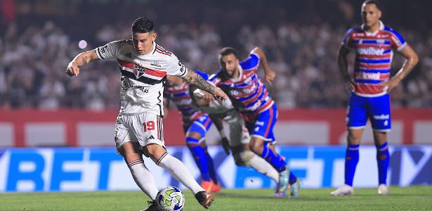 James flerta com redenção, mas Fortaleza vence São Paulo antes da final