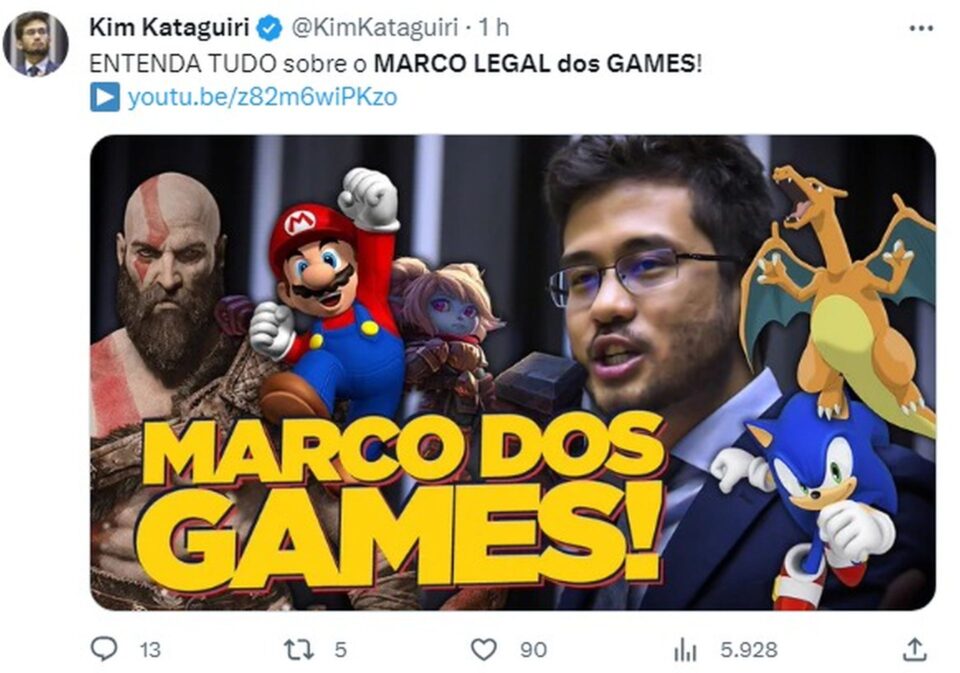 Opinião: O desserviço de Kim Kataguiri no Marco Legal dos Games. Por Pedro Zambarda