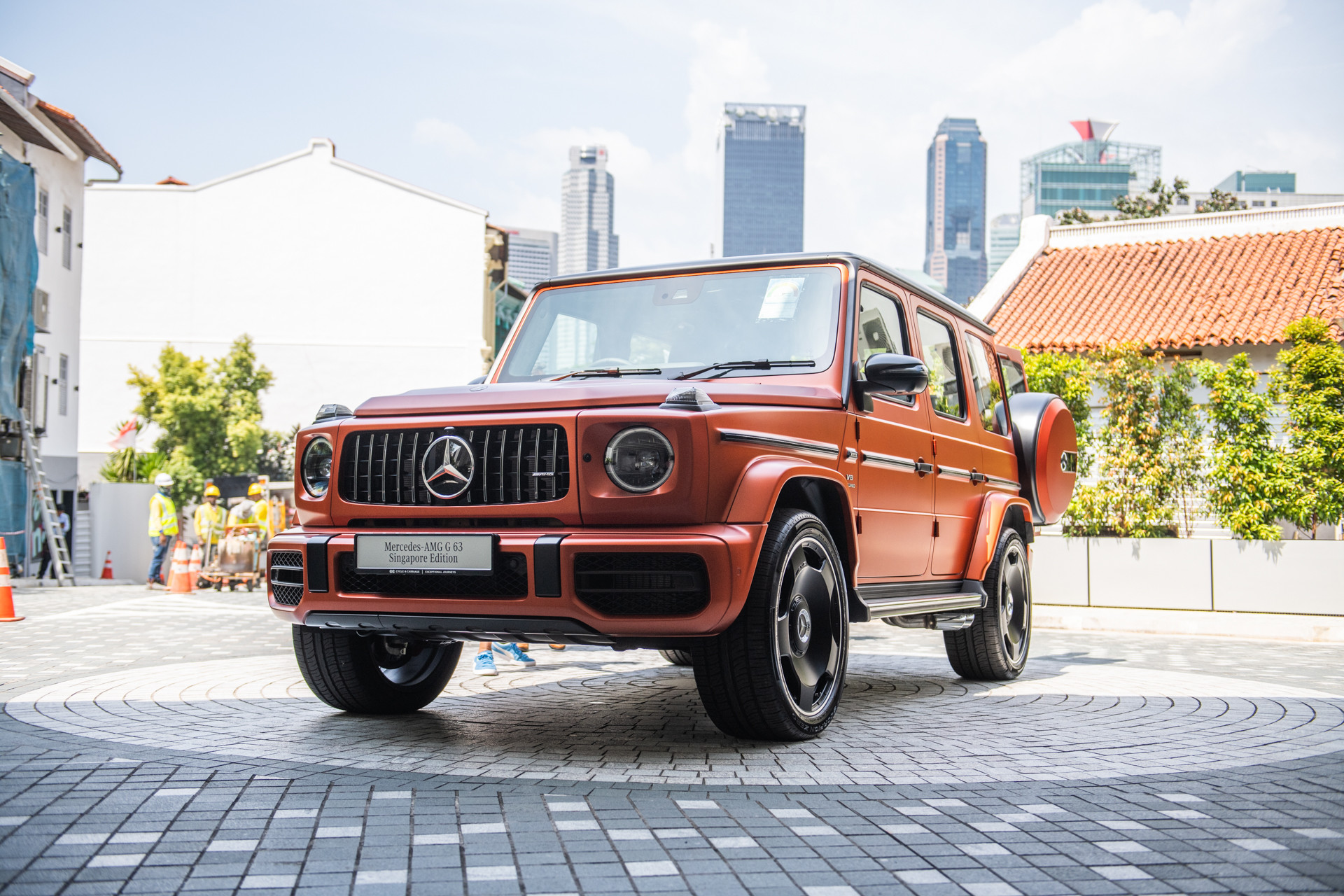 Cận cảnh Mercedes-AMG G63 phiên bản dành riêng cho Singapore