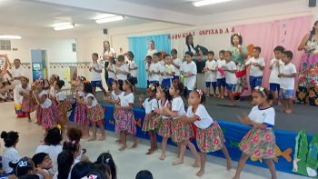 Educação: música, movimento e inclusão na cultura capixaba encantam crianças