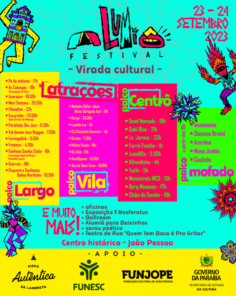 Prefeitura apoia ‘Festival Alumiô – Virada Cultural’, que acontece neste final de semana