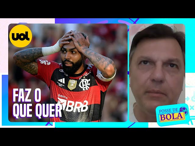 ‘Gabriel Barbosa é Neymar no Flamengo, faz o que quer’, critica Mauro Cezar