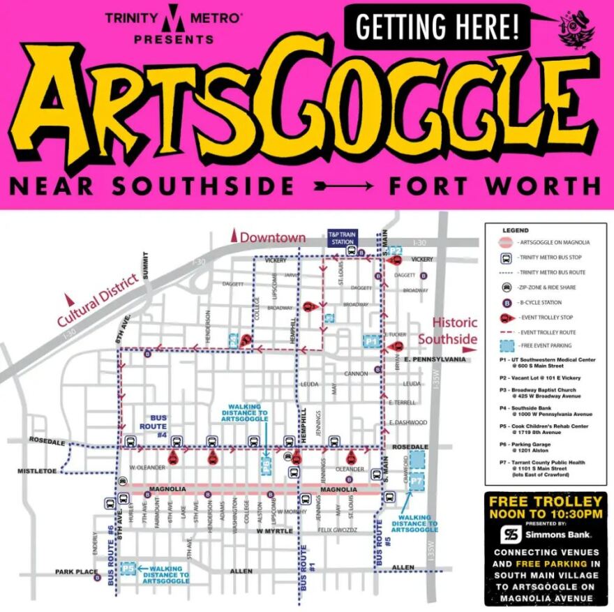 ArtsGoggle: Ogle-worthy artwork returns to 21 blocks of Fort Worth’s Near Southside