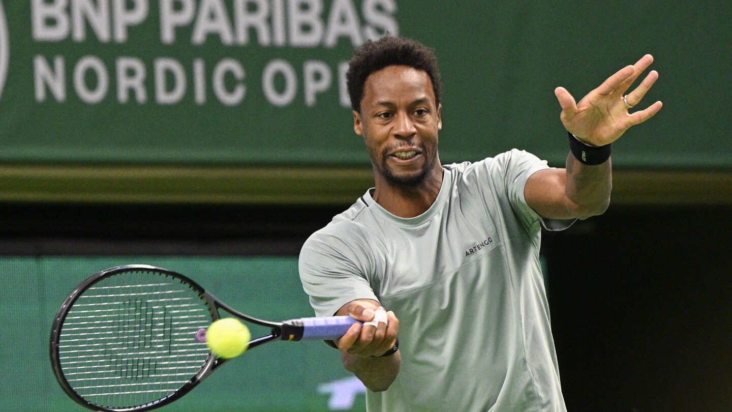 Gael Monfils wins Nordic Open for 12th ATP Tour title and first in nearly two years