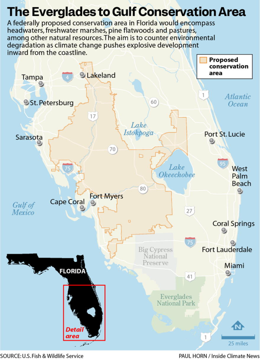 Fish and Wildlife Service proposes a sprawling conservation area in the Everglades watershed