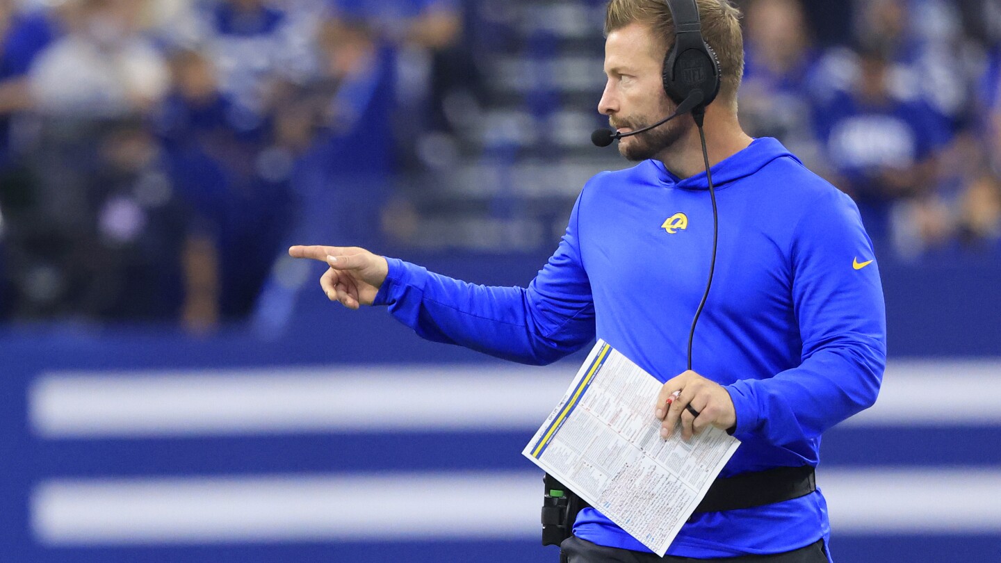 Rams coach Sean McVay becomes a father