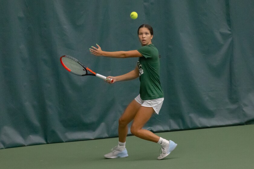 State champions! Mayo’s Claire Loftus flawless in winning singles title, Ryder and Diehn win doubles crown