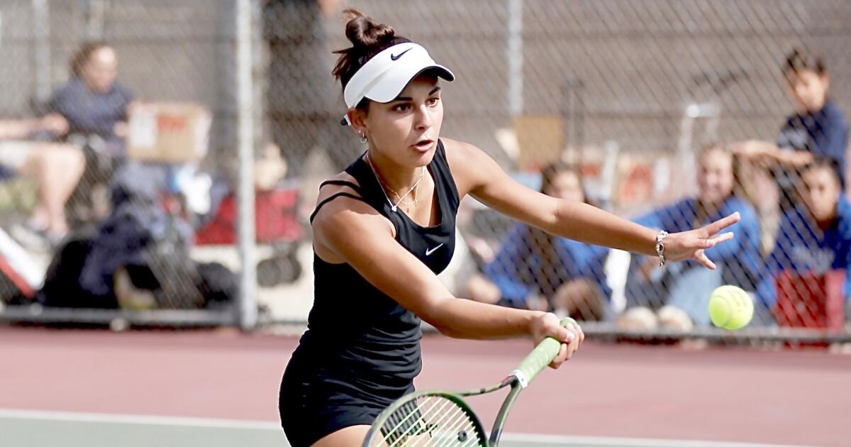 Granada Hills girls’ tennis captures City section crown with win over Palisades