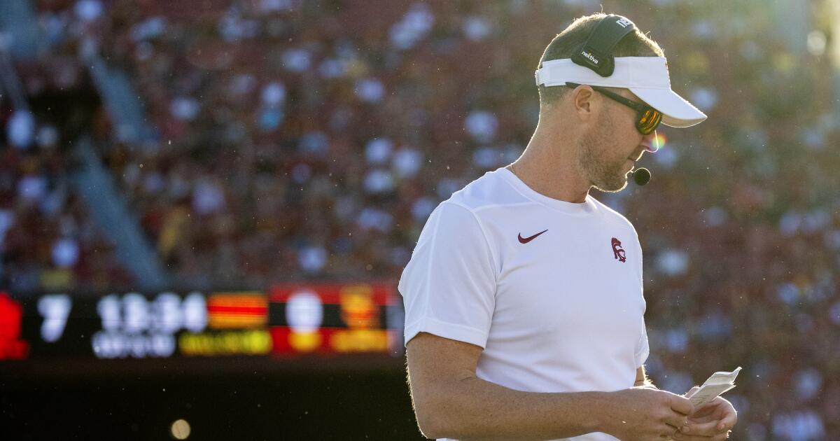 Letters to Sports: Lincoln Riley and USC continue to disappoint