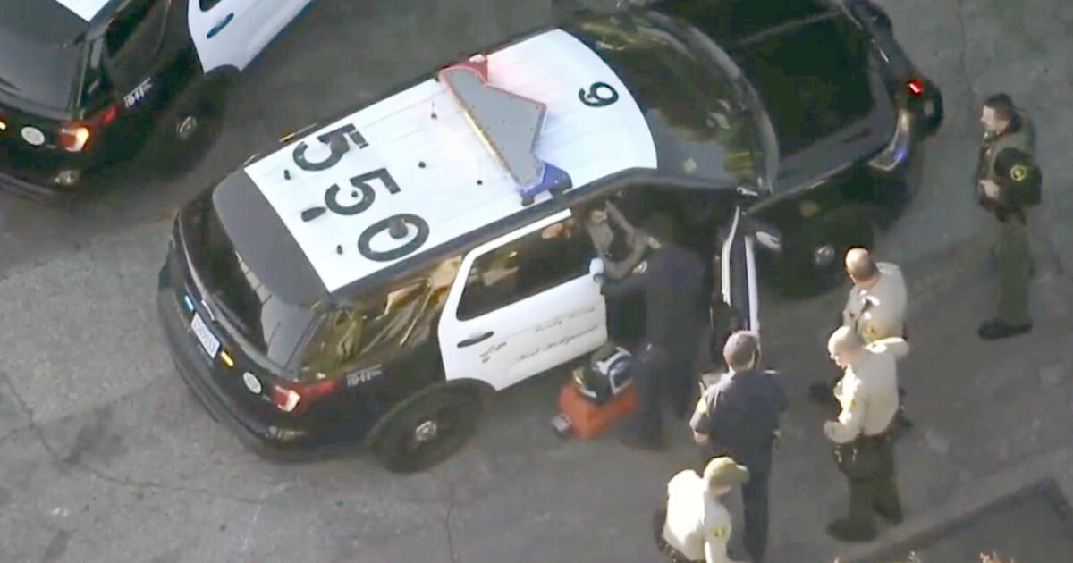 Deputy injured after being hit by suspect’s vehicle during car chase in West Hollywood