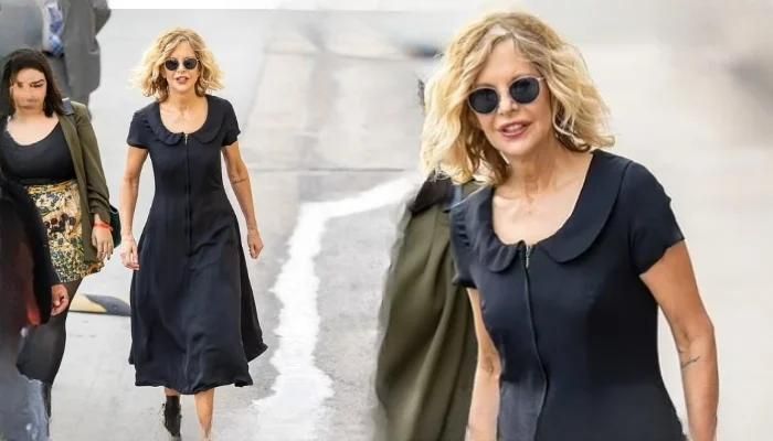 Meg Ryan’s Visit on the Talk Show Is Highlighted by Her Stunning Beauty