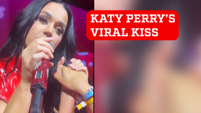 Katy Perry’s viral kiss with famous Mexican actress during private concert