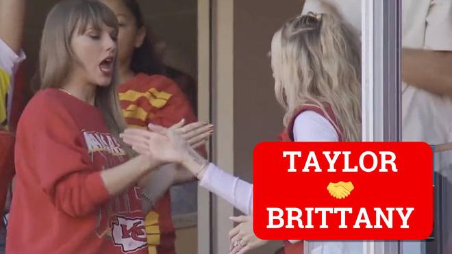 Fans think Brittany Mahomes will sell the cardigan she was gifted by Taylor Swift on Poshmark