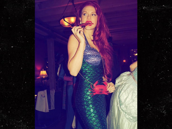 Celebrity Mermaid Costumes Through The Years