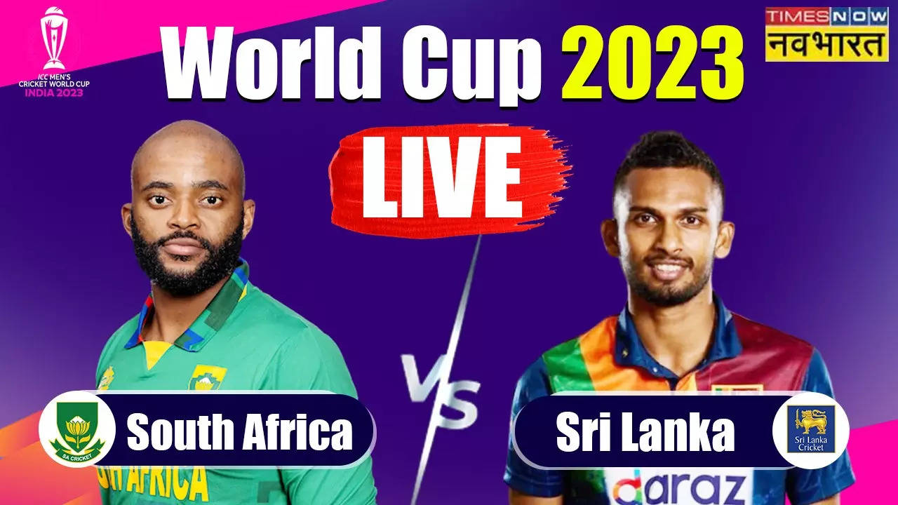 LIVE क्रिकेट स्कोर, दक्षिण अफ्रीका बनाम श्रीलंका  World Cup 2023: दक्षिण अफ्रीका ने श्रीलंका के सामने रखा जीत के लिए 429 रन का विशाल लक्ष्य, तीन बल्लेबाजों ने जड़े शतक