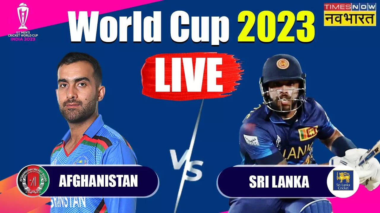 Sri Lanka vs Afghanistan LIVE क्रिकेट स्कोर, World Cup 2023: अफगानिस्तान ने टॉस जीता, पहले गेंदबाजी करने का किया फैसला