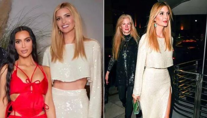 Ivanka Trump Shows Up to Kim K.’s Birthday Party