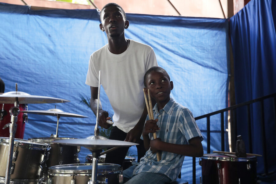 ‘When I play drums, I feel proud’: How music inspires hope in Haiti