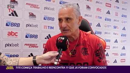 Era Tite no Flamengo terá dupla de ataque ou pontas? Técnico usou diferentes formações na carreira