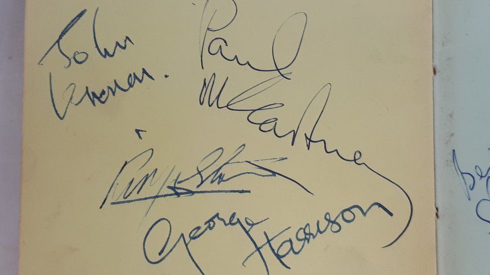 Beatles MBE autographs fetch £7.4k at Lichfield auction