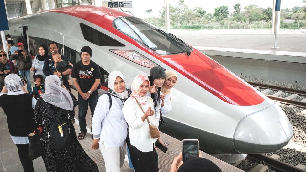 Indonesia opens China-backed high-speed railway Whoosh