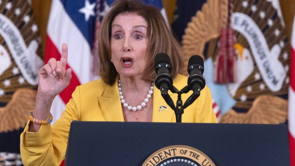 Interim House Speaker ordered me to give up Capitol office, Pelosi says