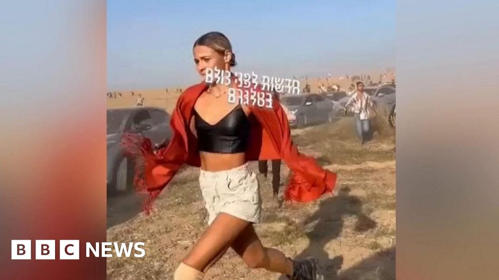 Israelis flee outdoor rave as Hamas militants attack