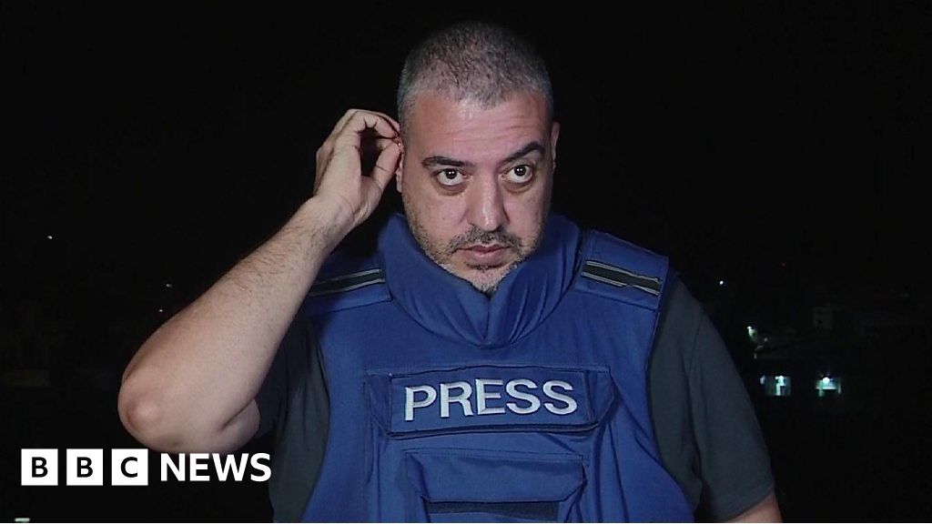 Blast in Gaza halts BBC journalist’s live report