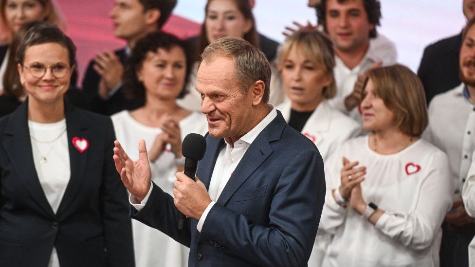 Poland election: Tusk’s opposition eyes power after pivotal vote