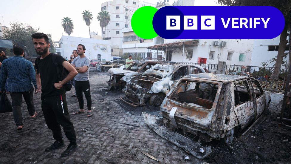 Gaza hospital: What video, pictures and other evidence tell us about Al Ahli hospital blast