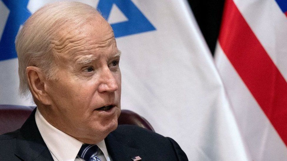 Biden expected to seek $100bn for Israel, Ukraine, Taiwan and US border