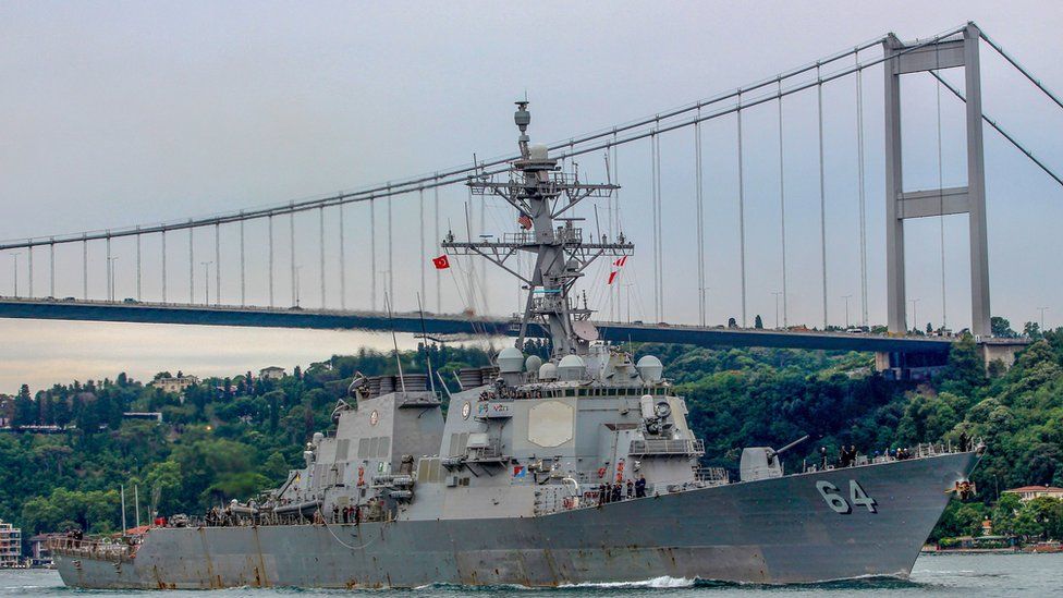 US warship intercepts missiles fired from Yemen ‘potentially towards Israel’