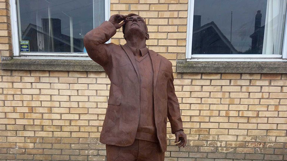 Statue honours space scientist at former North Lincolnshire school