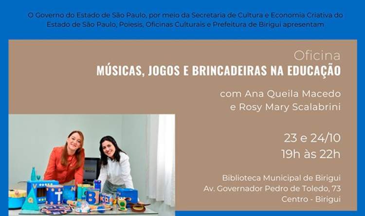 Biblioteca Municipal de Birigui recebe oficina cultural – Hojemais de Araçatuba SP