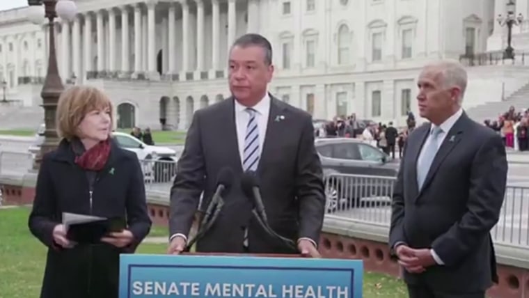 Senate forms bipartisan caucus to address the mental health crisis in the U.S.