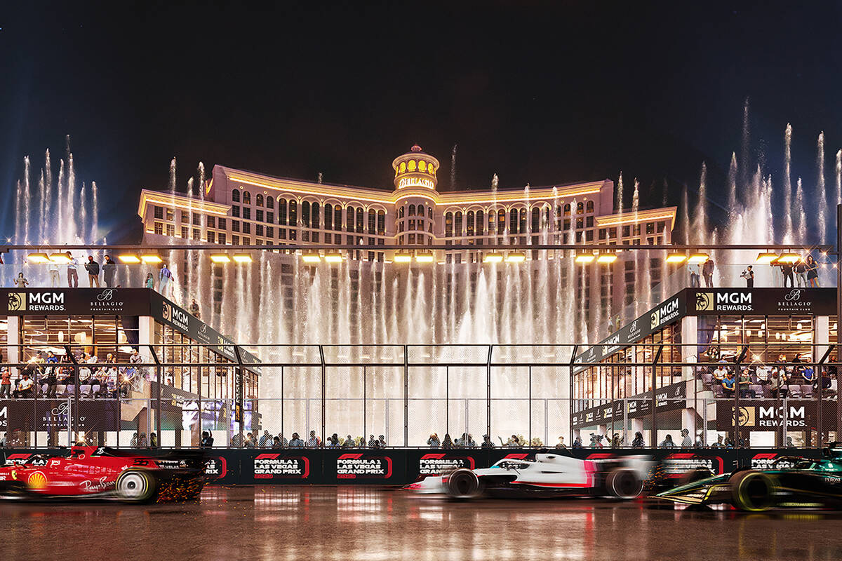 MGM properties roll out lavish food and drink offerings for F1 weekend