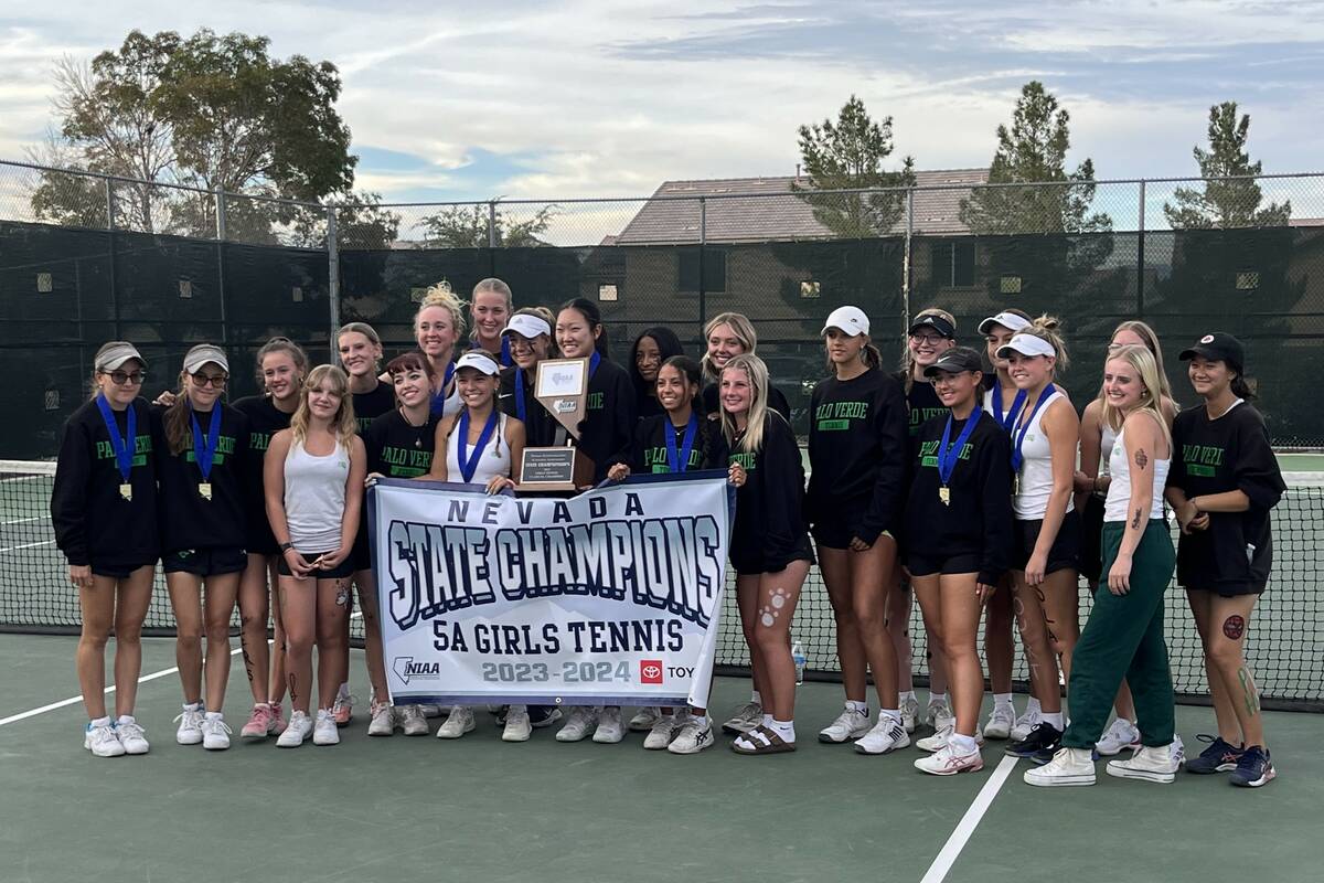 Palo Verde girls add individual tennis titles to team crown