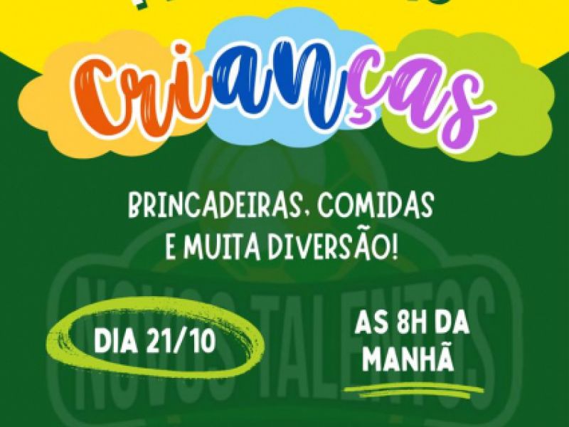 Escolinha de Futebol Novos Talentos realiza Festa das Crianças em Penedo no próximo sábado, 21