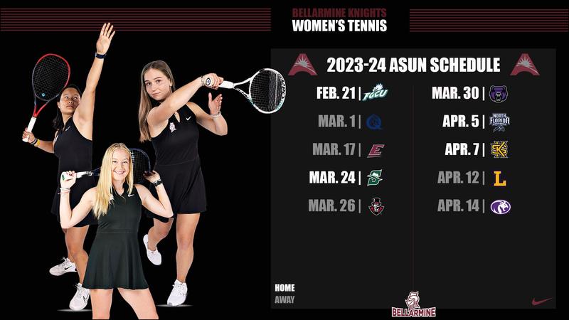 ASUN announces women’s tennis conference schedule