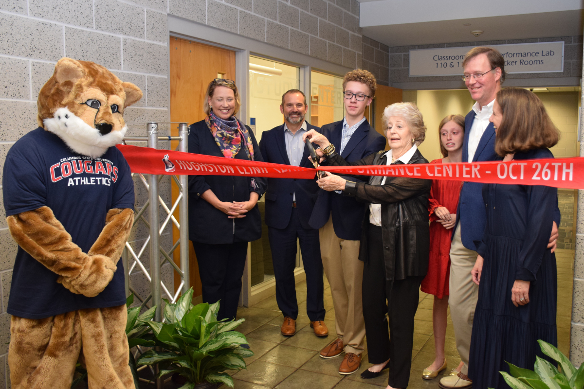 Columbus State Athletics dedicates new training, sports medicine facility in memory of local orthopedist Champ Baker Jr.