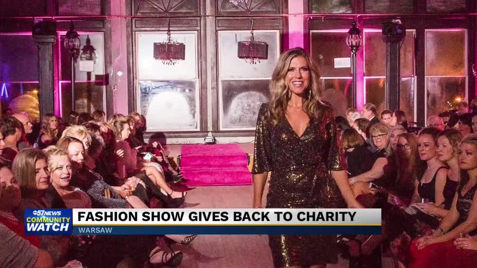 9th Annual Fashion show in Warsaw raising money for local organization