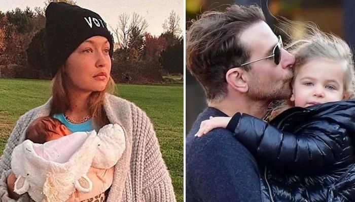 Young Daughters of Gigi Hadid and Bradley Cooper Play Cupid in Rumored Romance