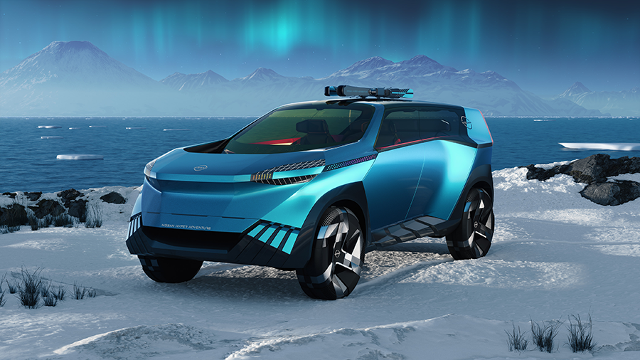 Nissan Hyper Adventure concept ต้นแบบรถยนต์ โชว์งานออกแบบรถ SUV ขับเคลื่อน 4 ล้อในอนาคต