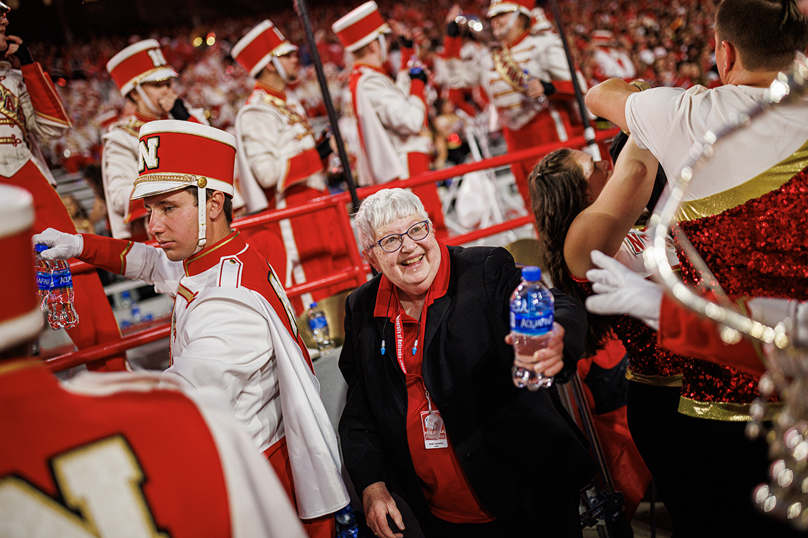 Johnson still marching along after 45 years in the Glenn Korff School