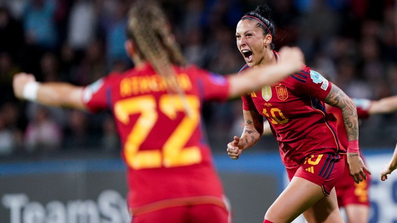 Jenni Hermoso scores the winner on triumphant Spain return after unwanted kiss