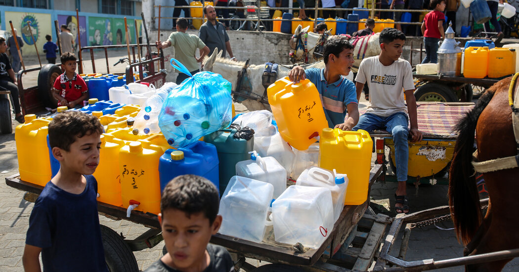 Thirst and Hunger Grow in Besieged Gaza Amid Israeli Bombardment