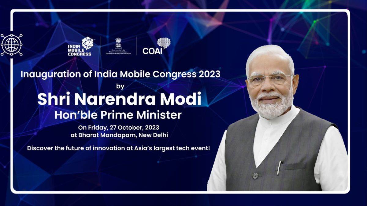 India Mobile Congress 2023: कल से शुरू हो रहा है ये बड़ा इवेंट, प्रधानमंत्री नरेंद्र मोदी करेंगे शुभारंभ – India mobile congress 2023 to start tomorrow,  prime minister Narendra Modi will start 3 days event